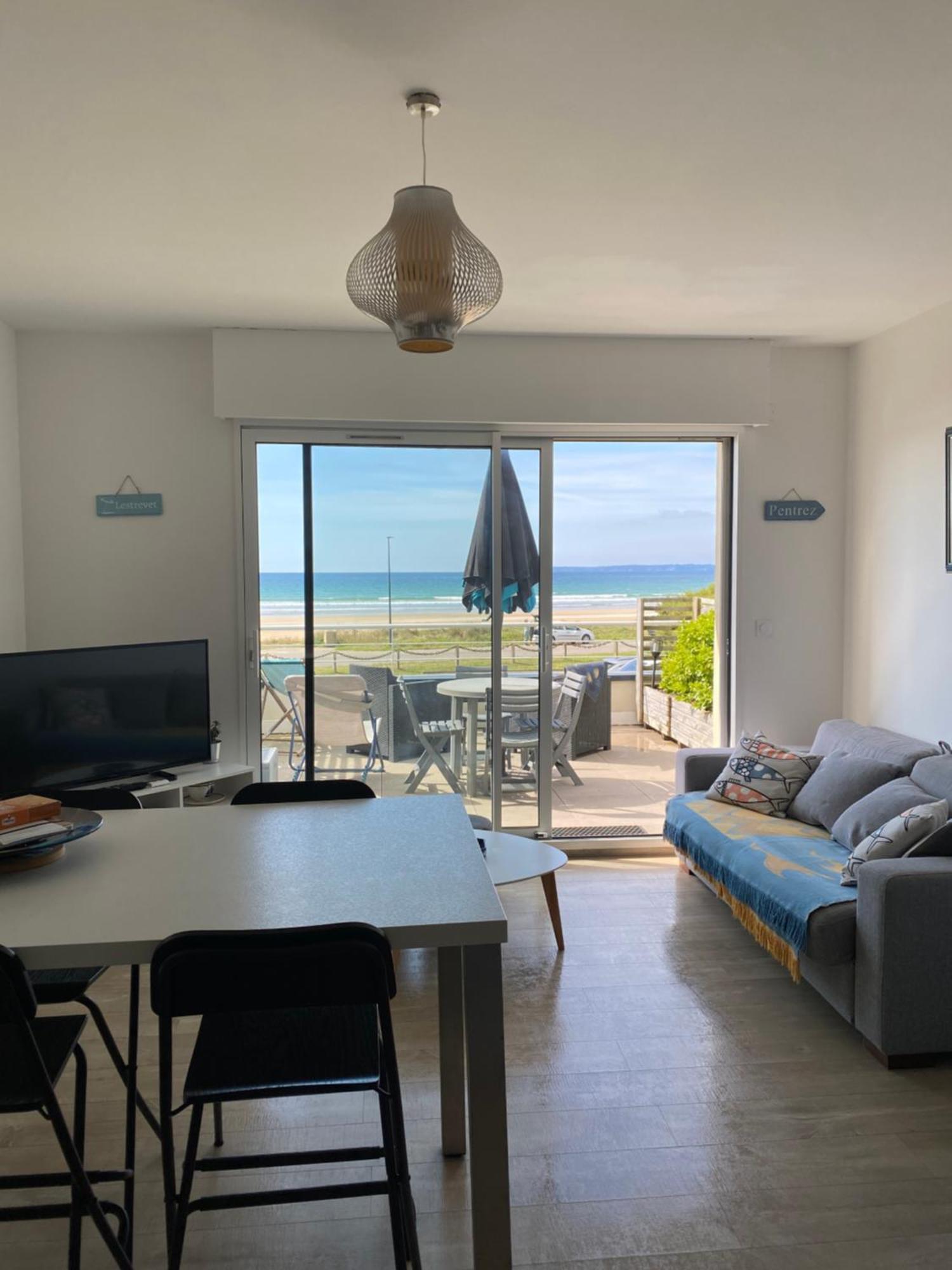 Lestrevet, Les Pieds Dans L Eau Appartement Plomodiern Buitenkant foto